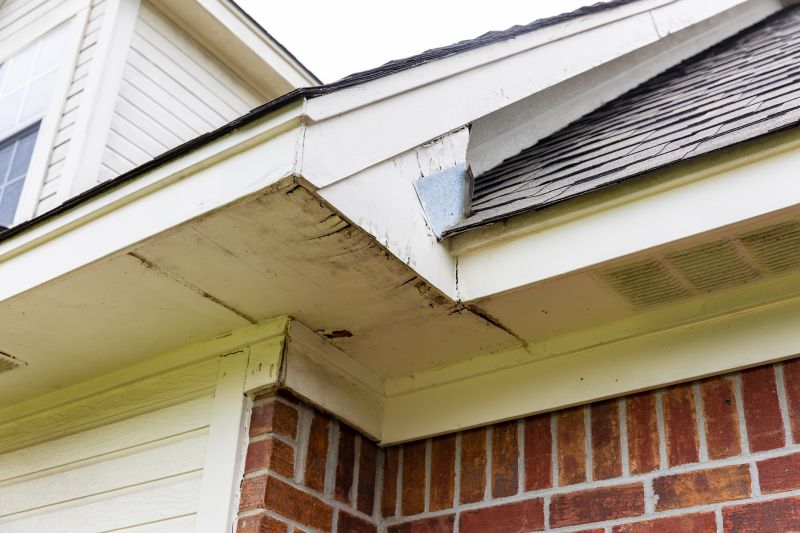 Before and After Soffit Repair